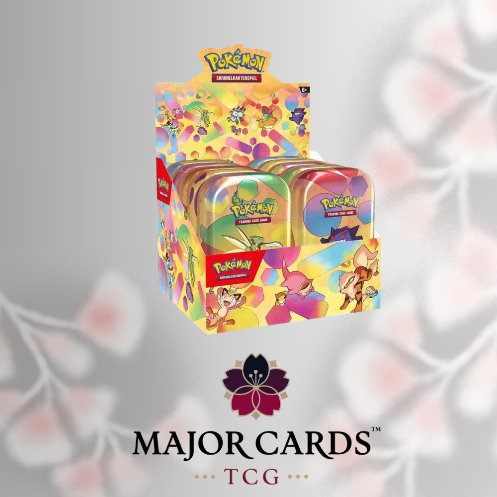 Pokémon Mini-Tin-Set Karmesin & Purpur 151 DE | Pokémon TCG | OVP