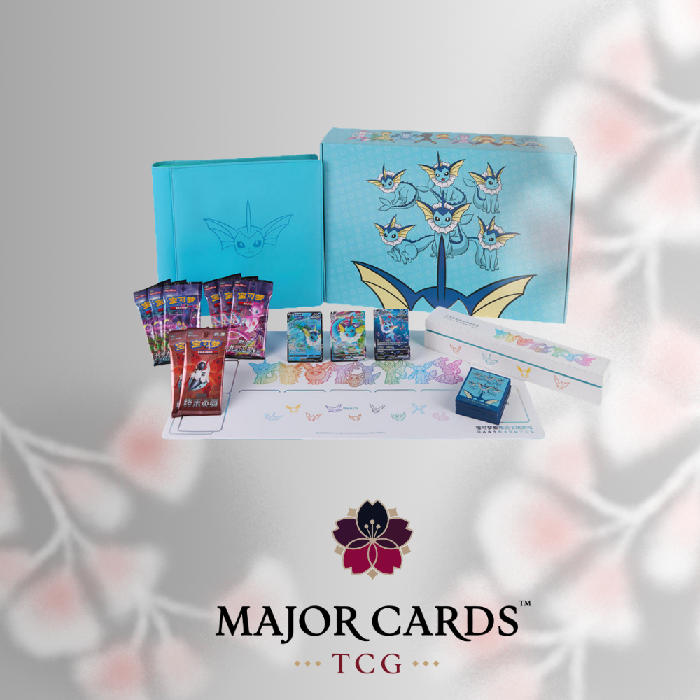 Vaporeon Gift Box ZH – Exklusive Aquana Sammlerbox | Major Cards TCG