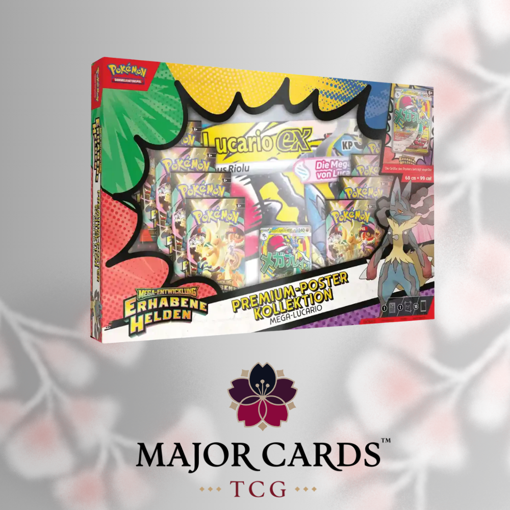 Pokémon Erhabene Helden Poster Kollektion DE | ME02.5 Pokémon TCG | OVP