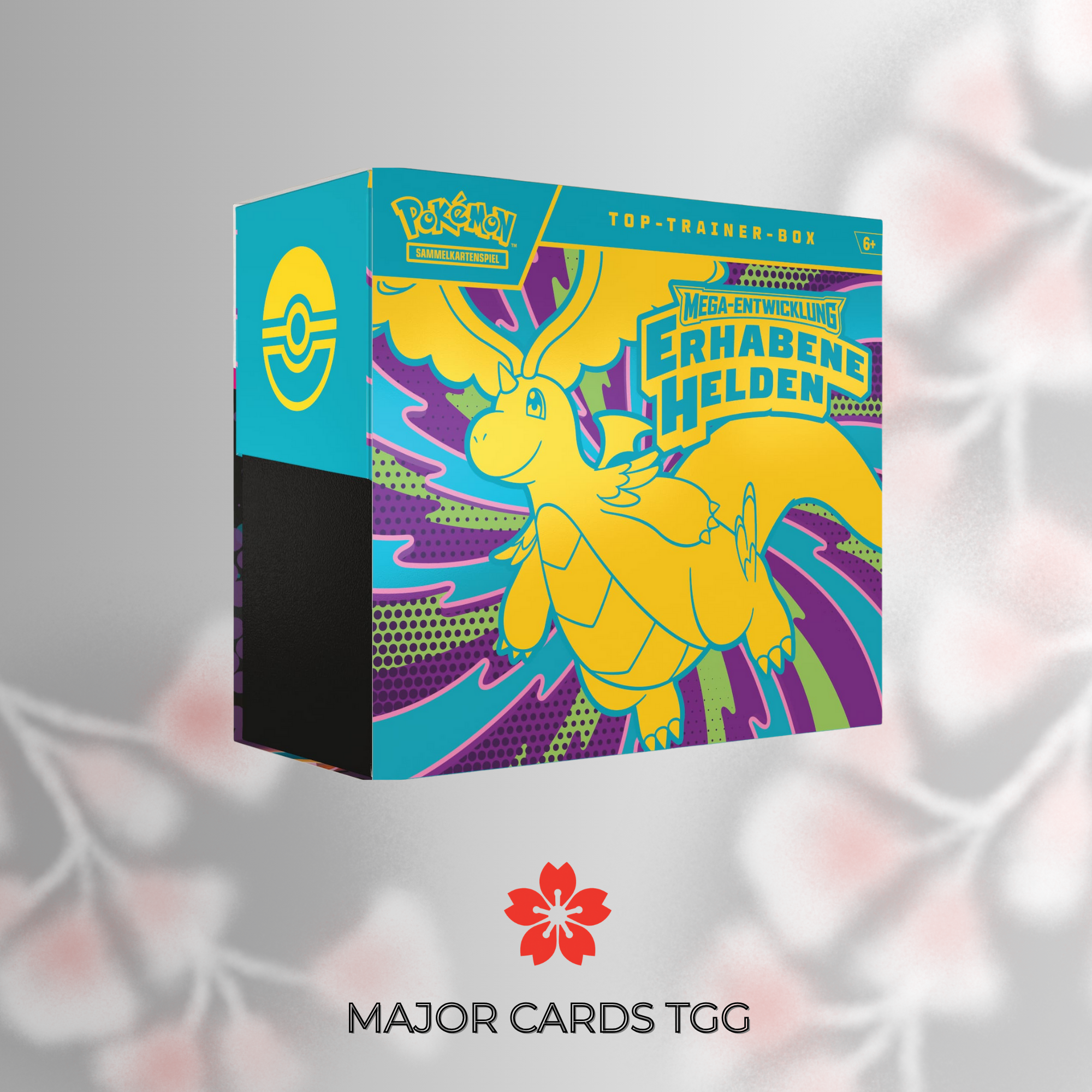 Pokémon Erhabene Helden Top-Trainer-Box DE | Pokémon TCG | OVP