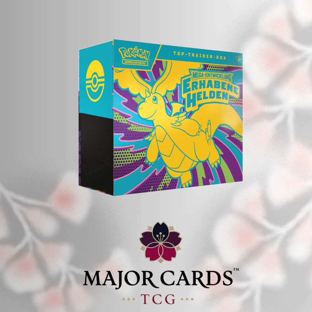 Pokémon Erhabene Helden Top-Trainer-Box DE | Pokémon TCG | OVP