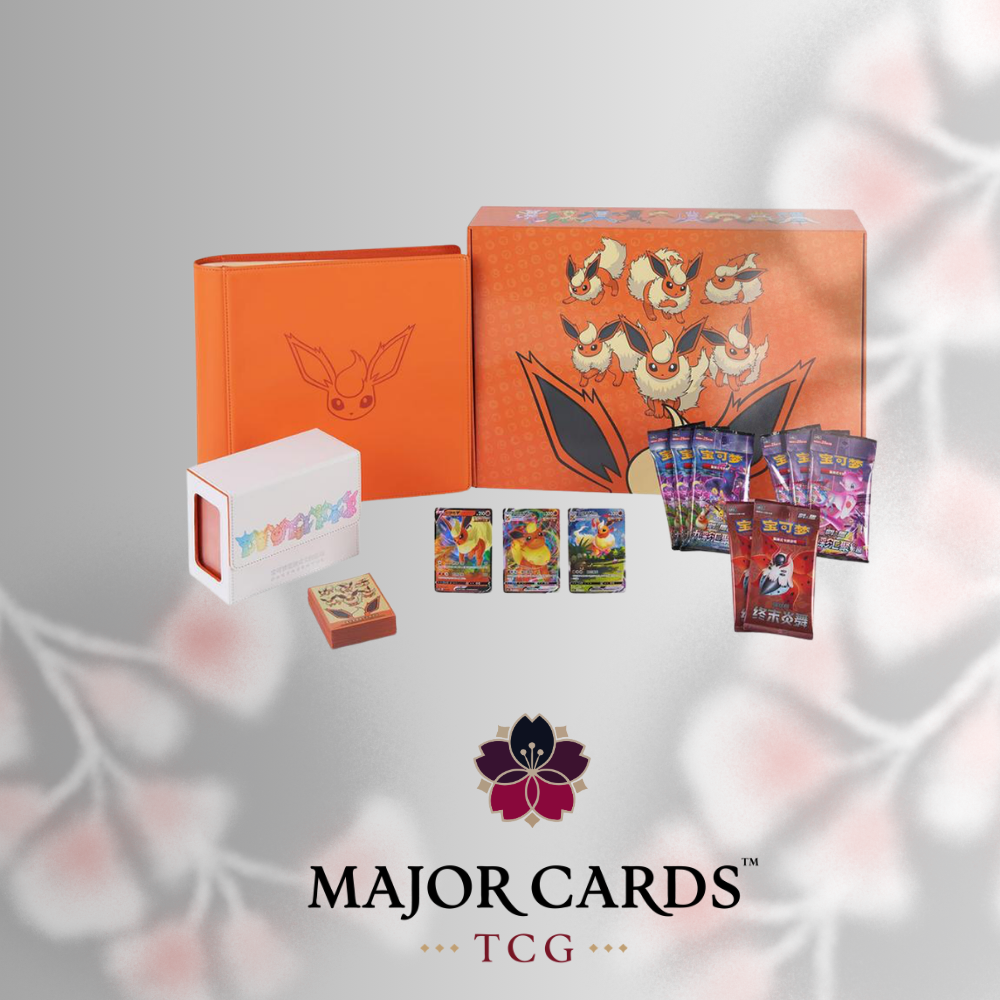 Flareon Gift Box ZH – Exklusive Flamara Sammlerbox | Major Cards TCG