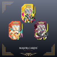 Pokémon Mega-Kräfte Tin-Box Bundle – Mega-Zeraora, Mega-Dragoran & Mega-Darkrai DE