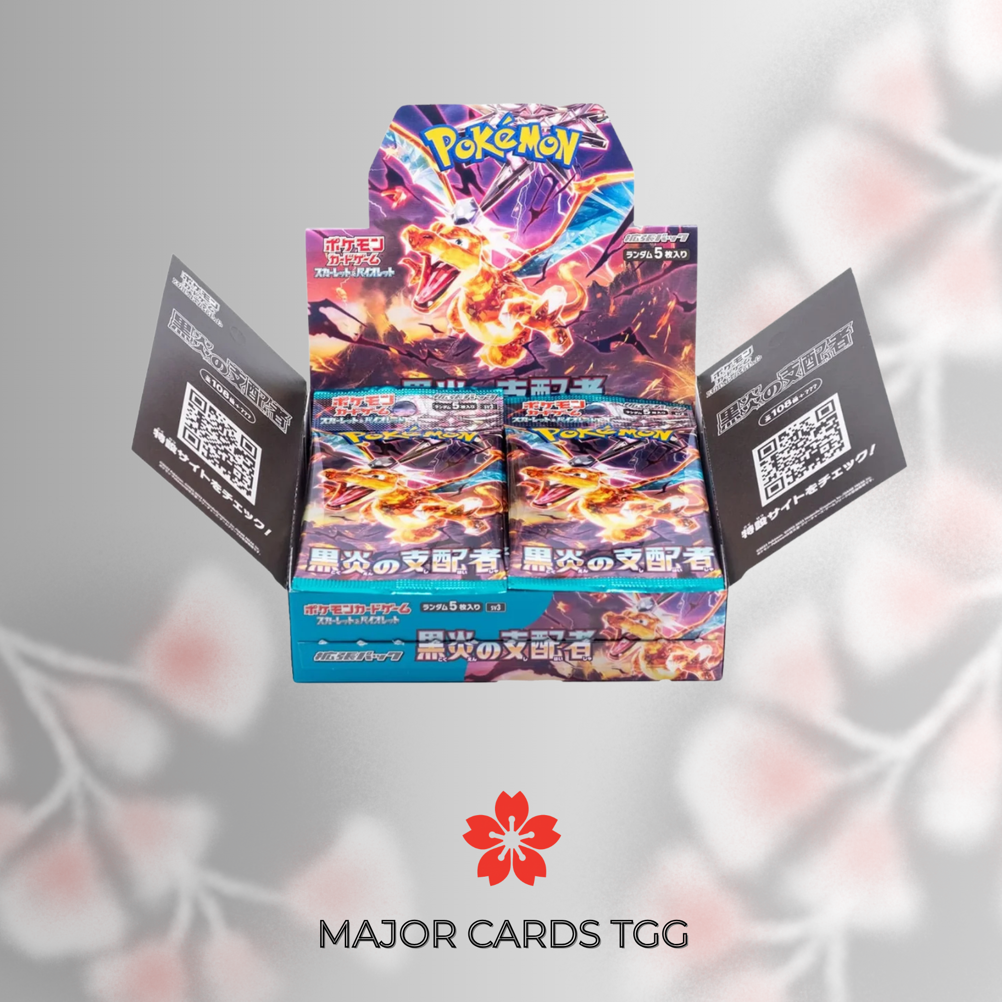 Pokémon Ruler of the Black Flame Display JP SV3 | Pokémon TCG | OVP