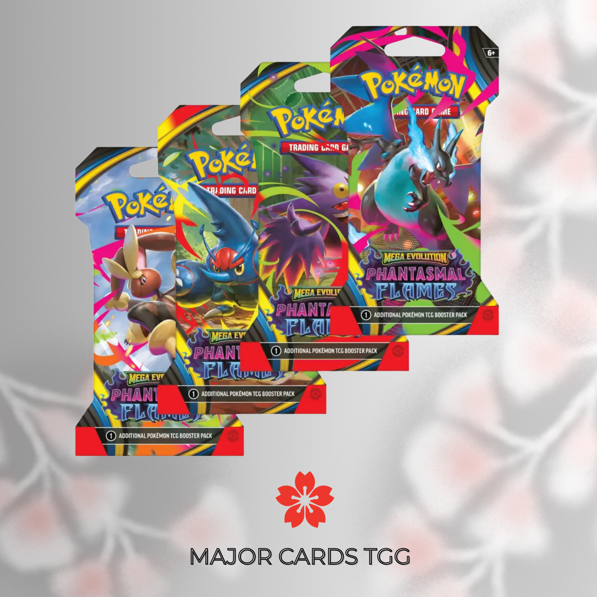 Pokémon Phantasmal Flames Sleeved Booster ENG | Pokémon TCG | OVP